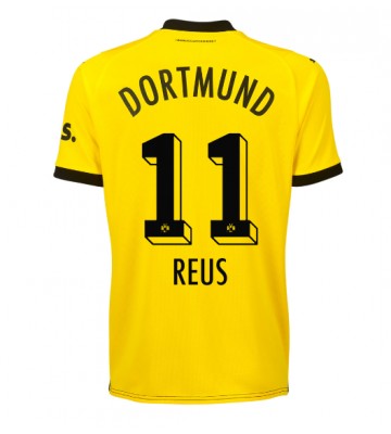 Borussia Dortmund Marco Reus #11 Domácí Dres pro Dámy 2023-24 Krátkým Rukávem